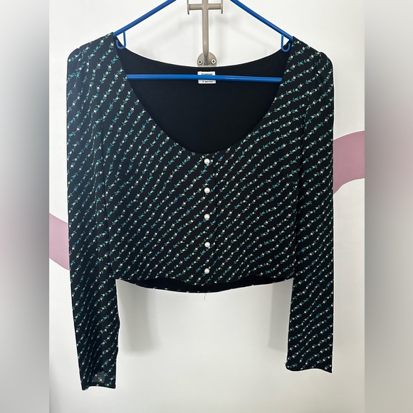 Sunday Best Floral Blouse small - Picture 3 of 5